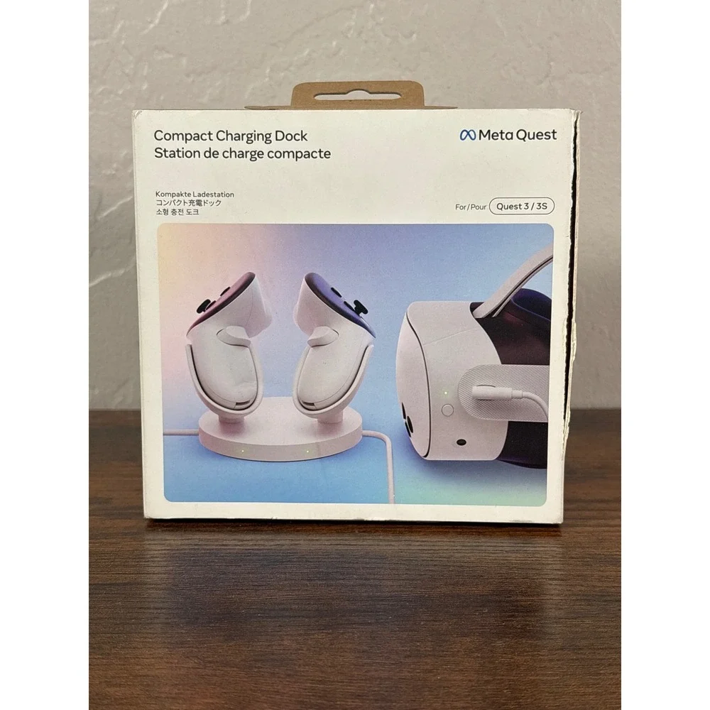 Meta Quest Compact Charging Dock for Quest 3 / 3S & Touch Plus MC-1152871-01 NEW